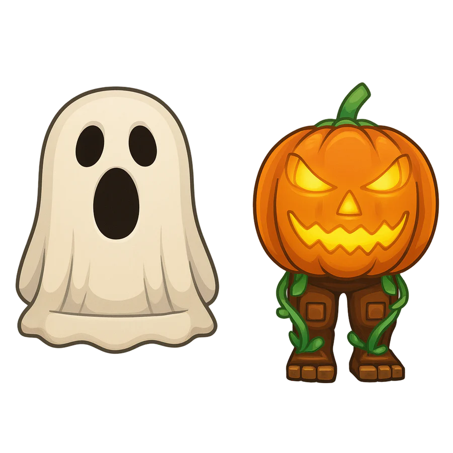 Spooky and Pumpky